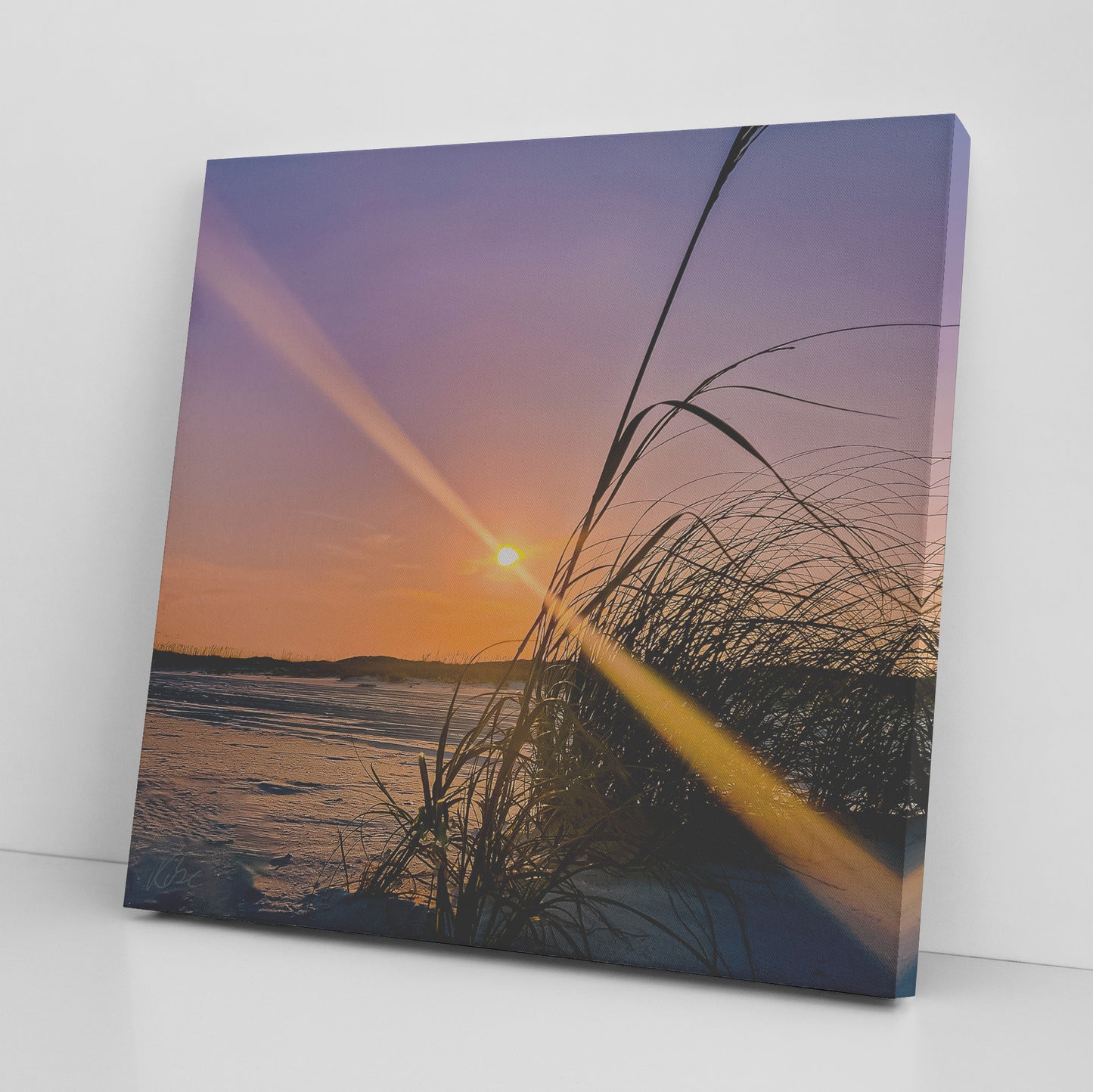 Gulf Shores Dune - Canvas Photo Wrap