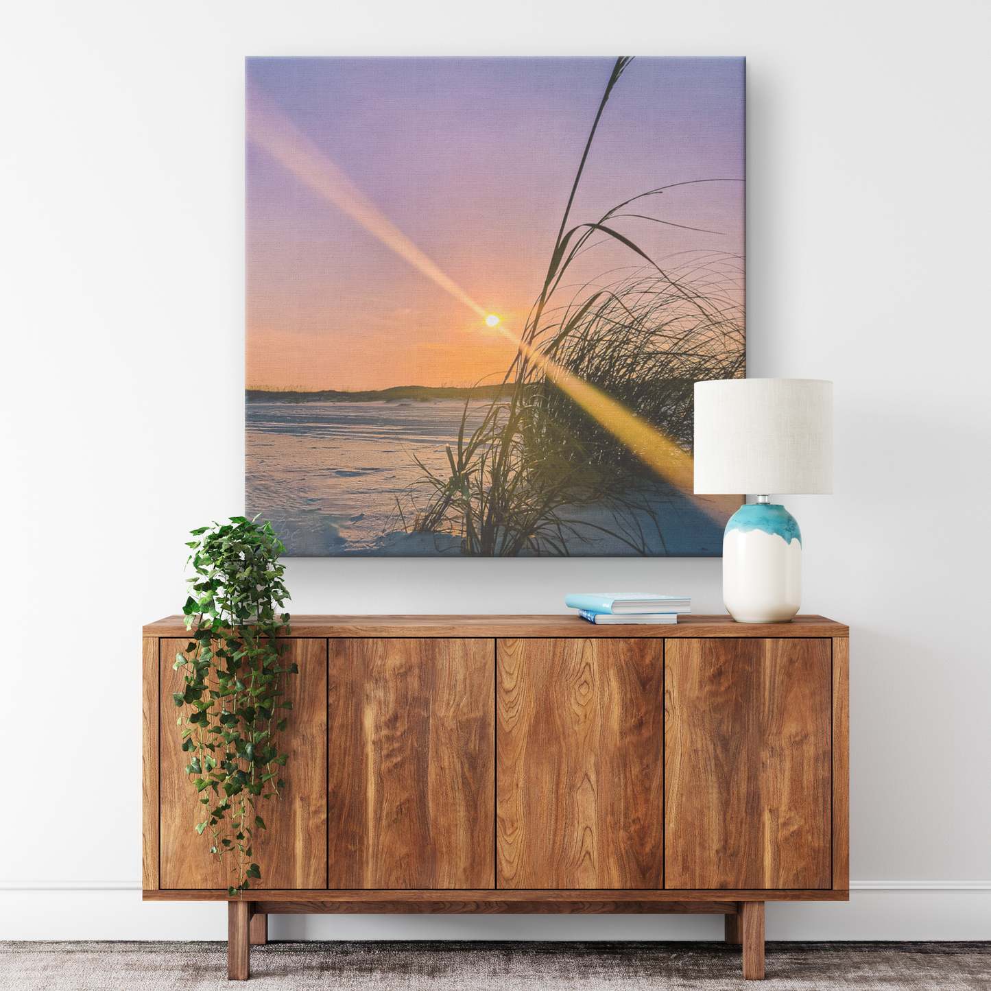 Gulf Shores Dune - Canvas Photo Wrap