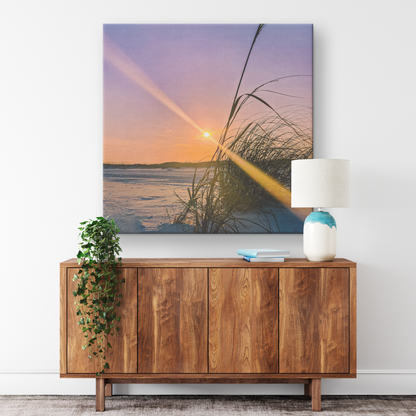 Gulf Shores Dune - Canvas Photo Wrap