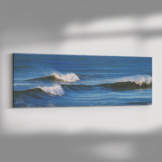 Hurricane Idalia Surf - Pensacola Beach - Panorama Canvas Photo Wrap