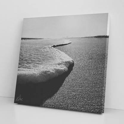 Sea Foam - Canvas Photo Wrap