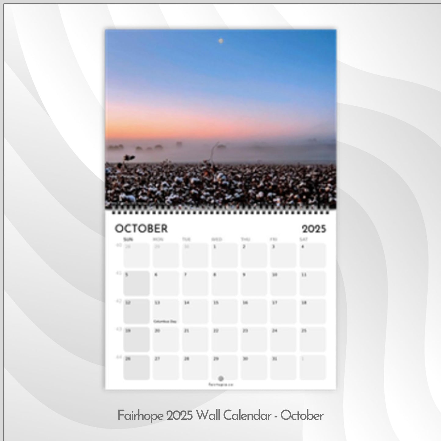 Fairhope 2025 Wall Calendar - 12 Month Coastal Nature Photography Collection